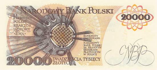 20000 Zloty Polen p152 1989